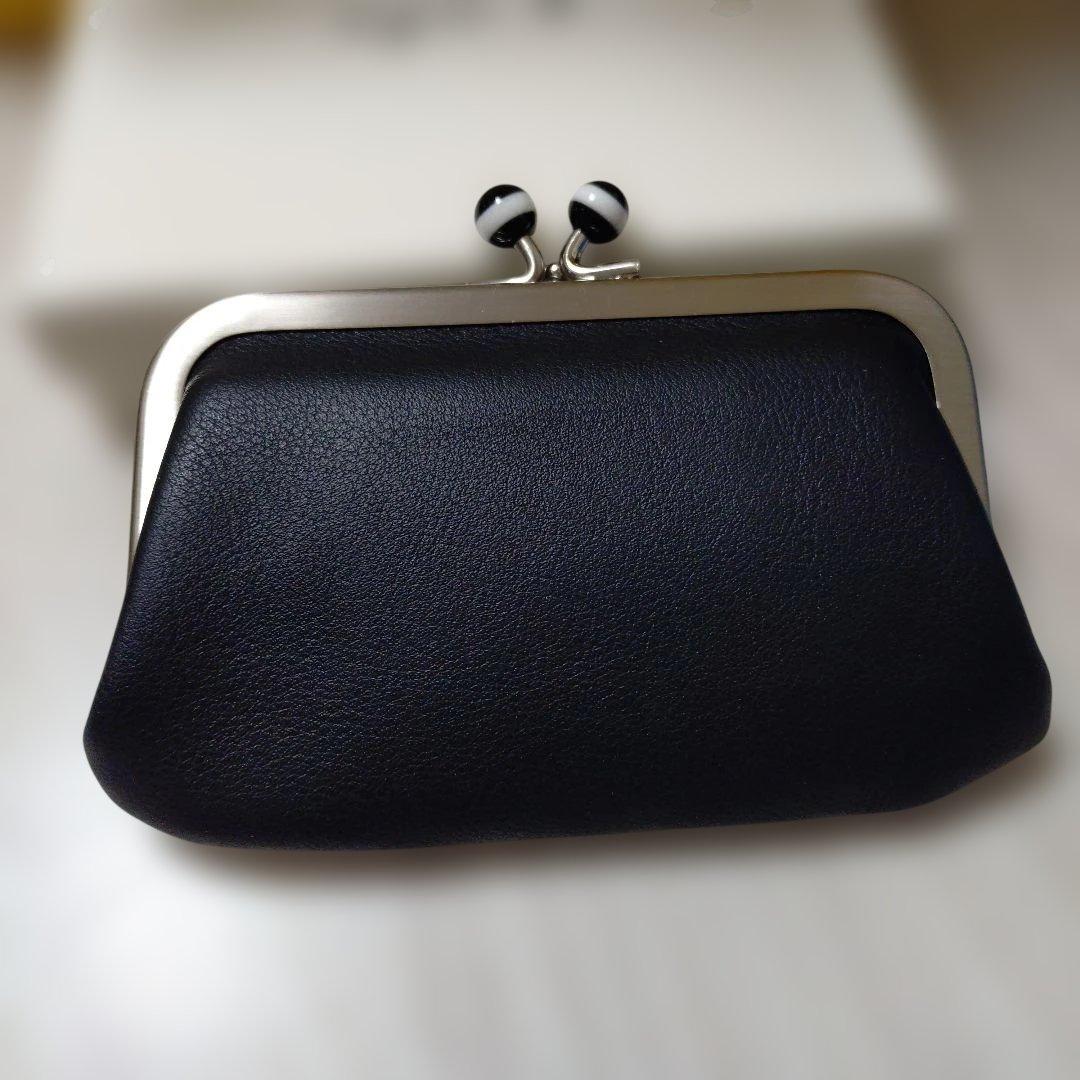 新品未使用アニエスベー　がま口ケース