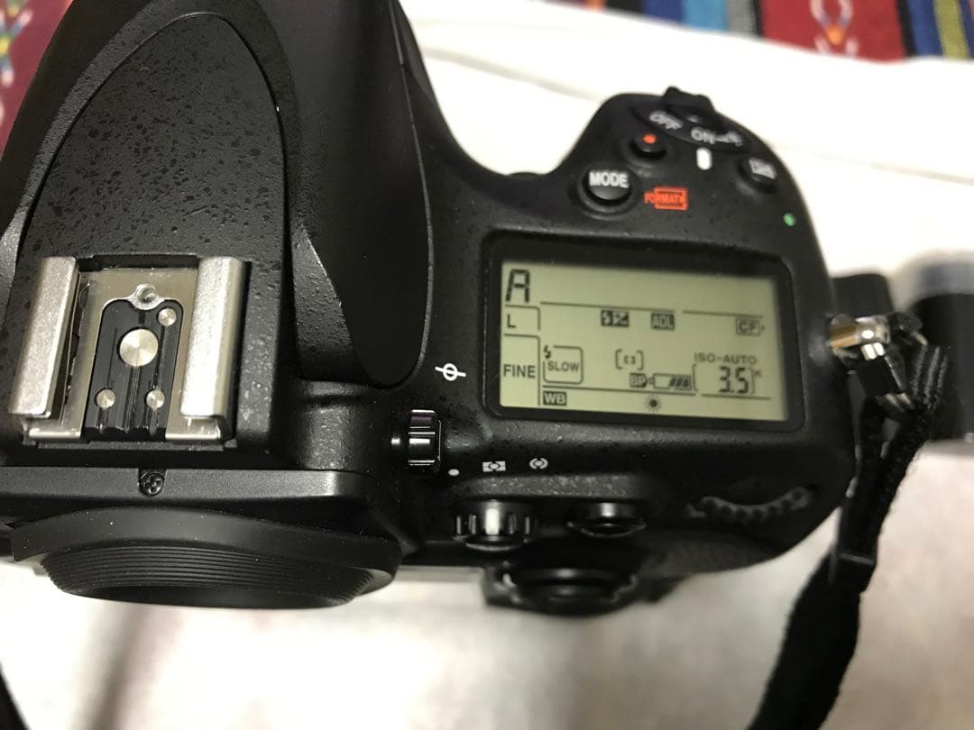 Nikon D800デジタル一眼レフ　ジャンク扱いに