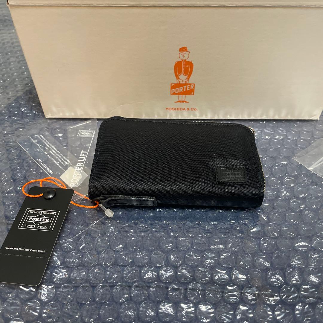 【未使用品】【PORTER】822-16111 リフト キーケース 黒