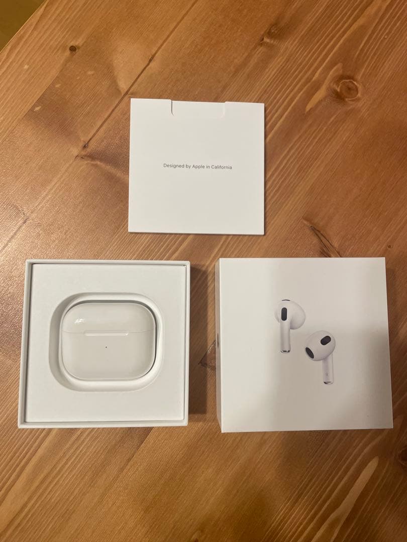 Airpods(第3世代) 箱・充電ケーブル付き