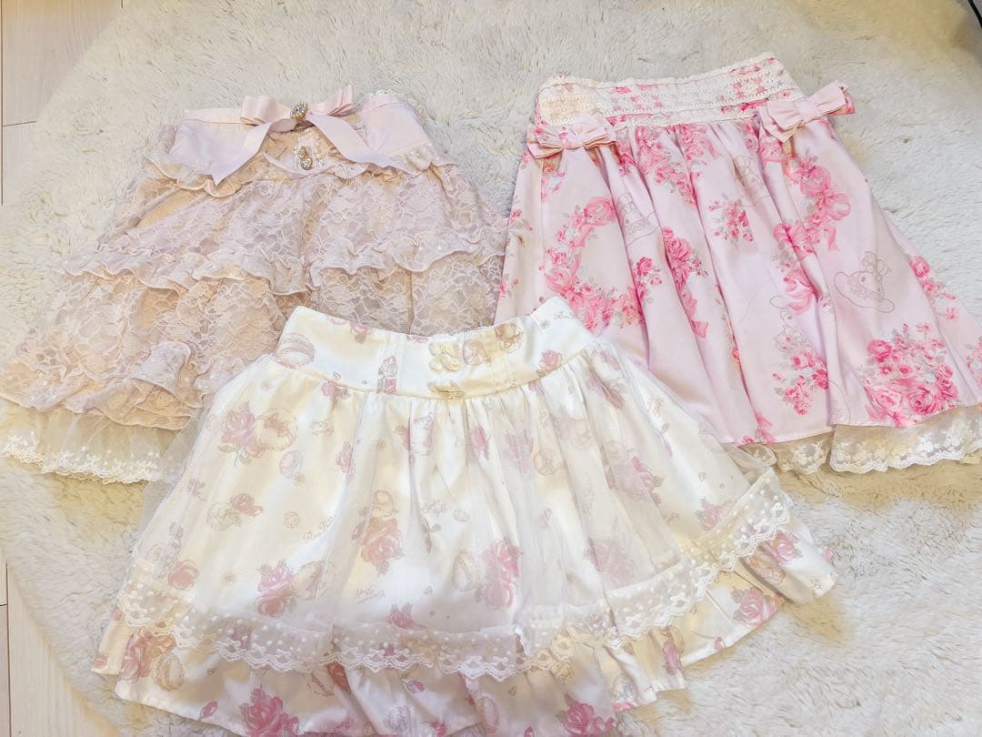 リズリサスカートセット マイメロ