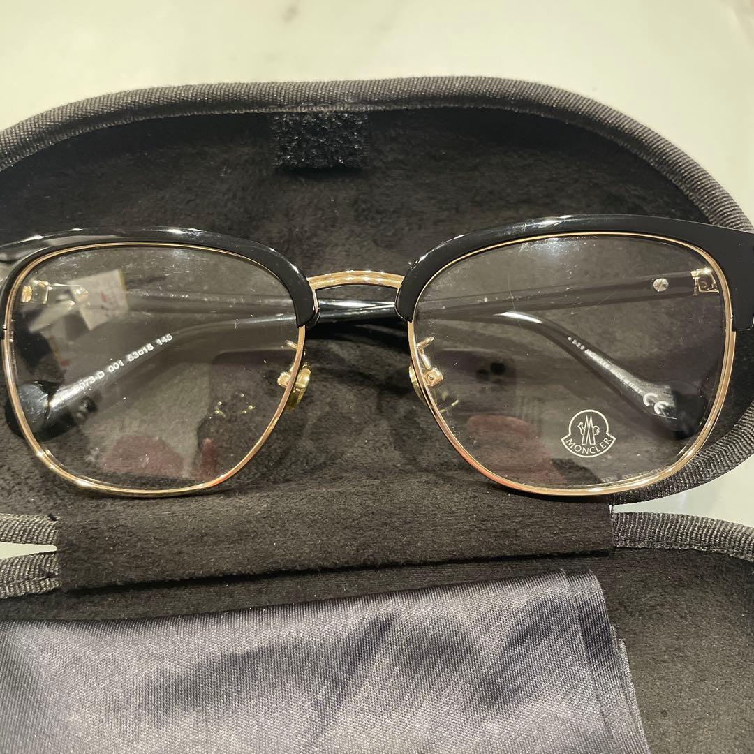 期間限定値下げ！ MONCLER ブラックフレーム サングラス