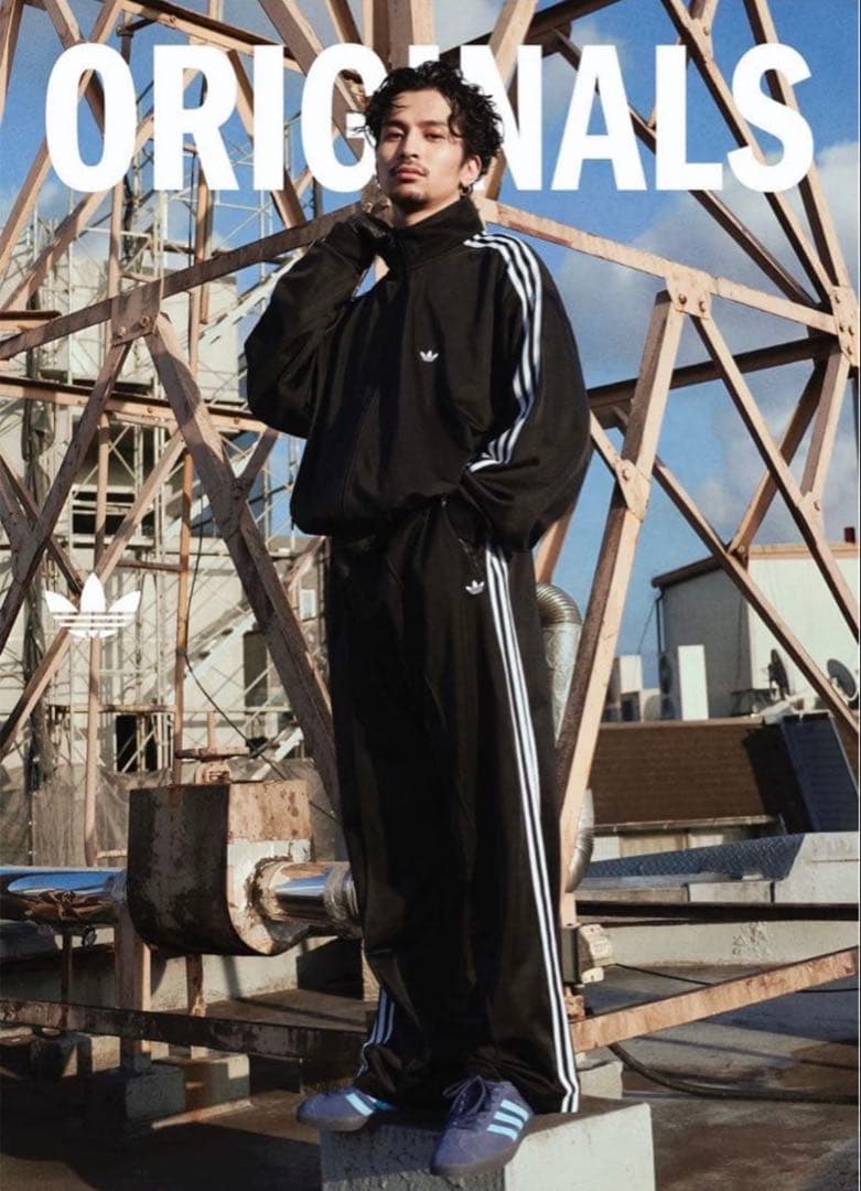 adidas セットアップ　オーバーサイズ　常田