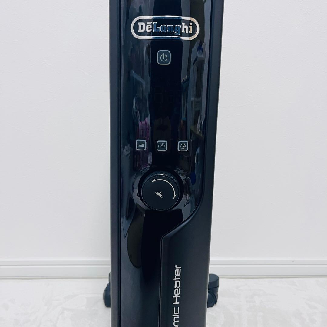 【極美品】デロンギ マルチダイナミックヒーターMDHU12-BK 暖房器具 暖