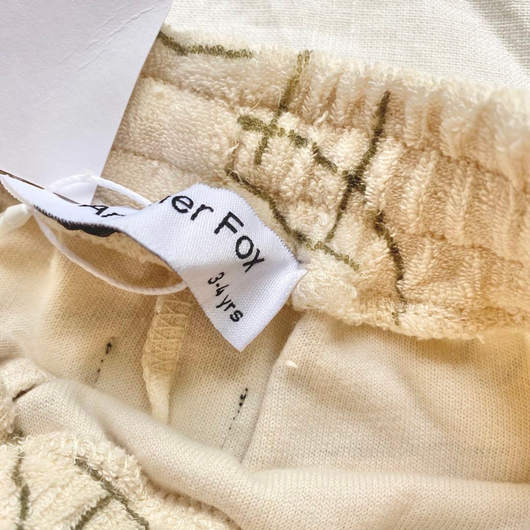 Another fox パイル地 3-4Y セットアップ