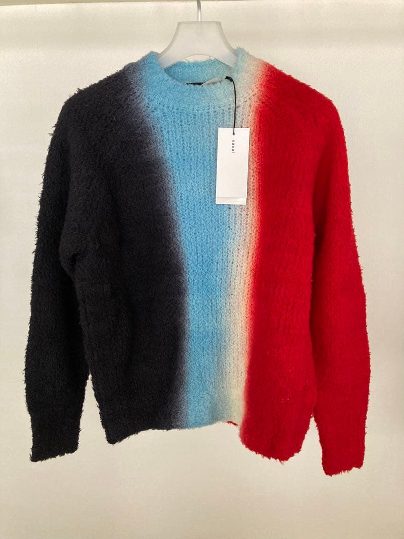 Sacai 23AW Tie Dye Knit Pullover 未使用 1