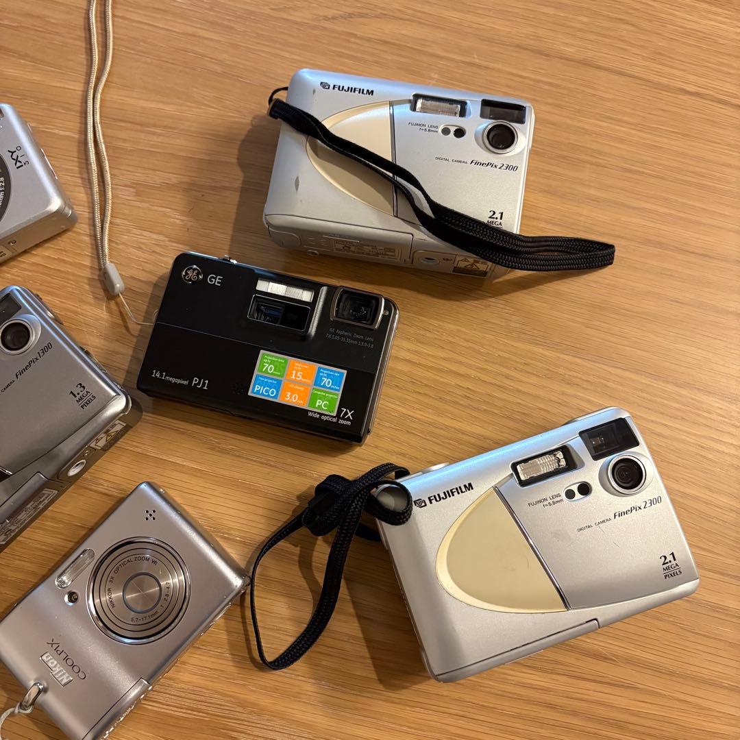 動作未確認　デジタルカメラ　7点