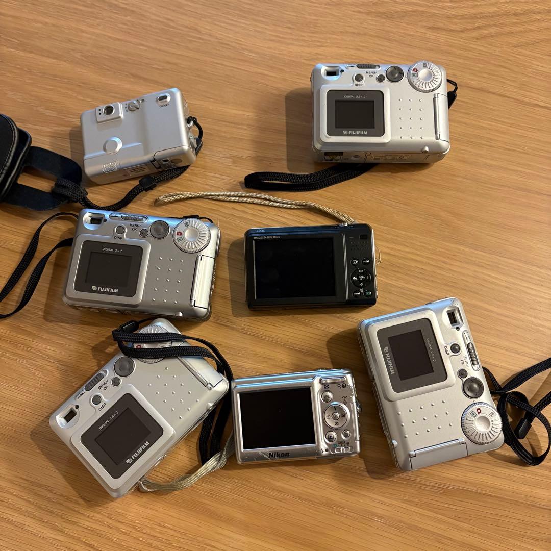 動作未確認　デジタルカメラ　7点