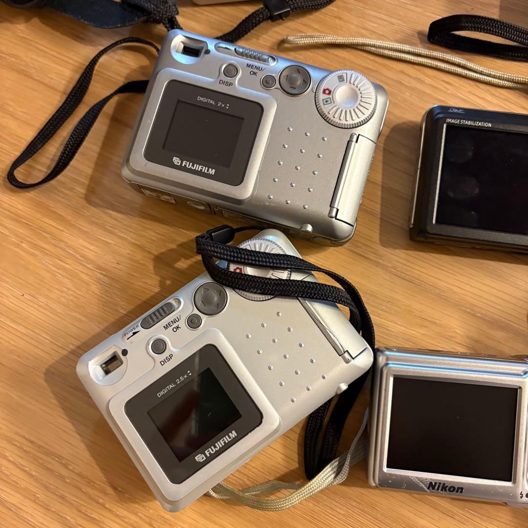 動作未確認　デジタルカメラ　7点