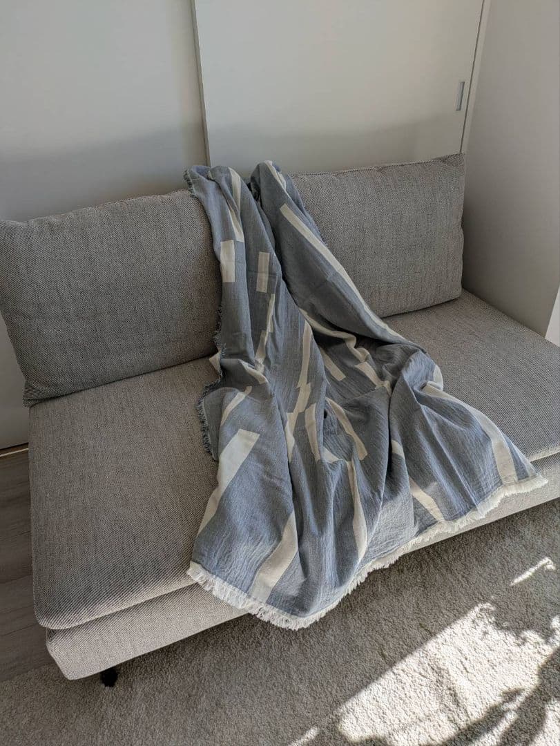 ELVANG ブランケット ソファカバー（Lyme Grass throw）