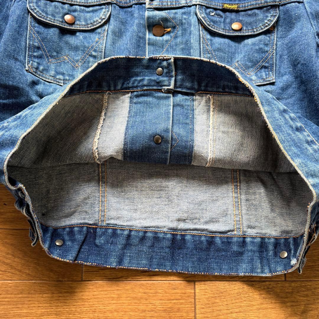 サイズ44◎ 80s WRANGLER ラングラー 126mj デニムジャケット