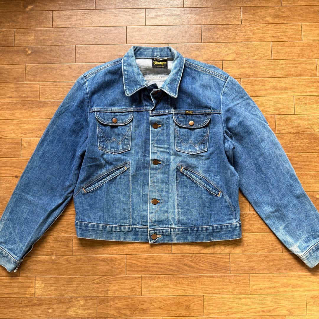 サイズ44◎ 80s WRANGLER ラングラー 126mj デニムジャケット