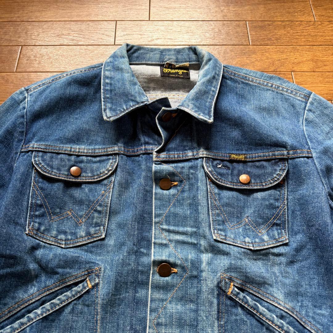 サイズ44◎ 80s WRANGLER ラングラー 126mj デニムジャケット