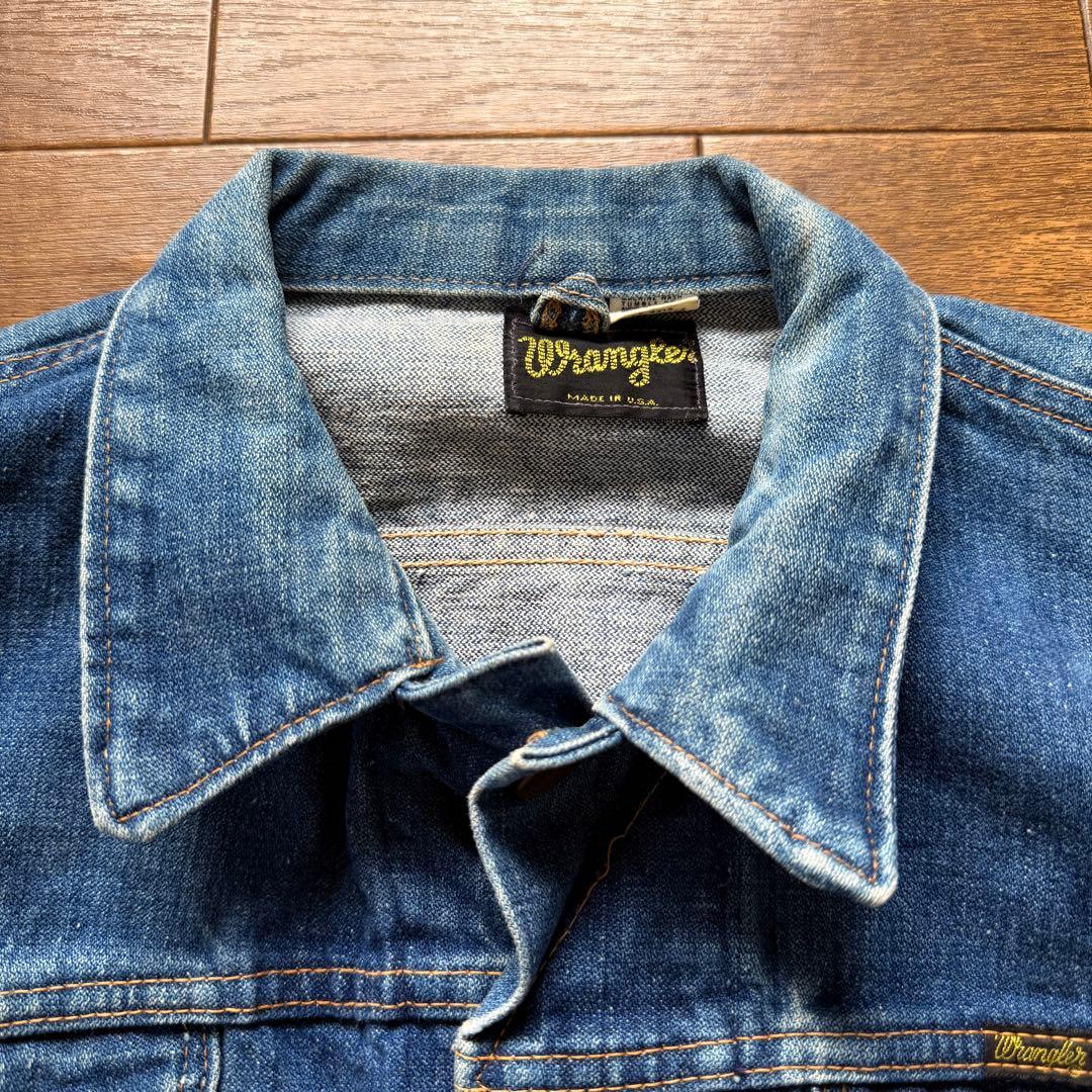 サイズ44◎ 80s WRANGLER ラングラー 126mj デニムジャケット