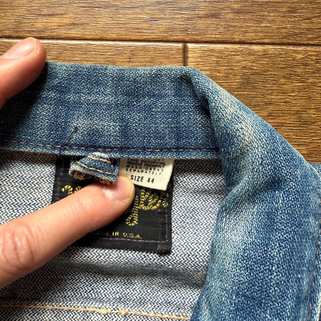 サイズ44◎ 80s WRANGLER ラングラー 126mj デニムジャケット