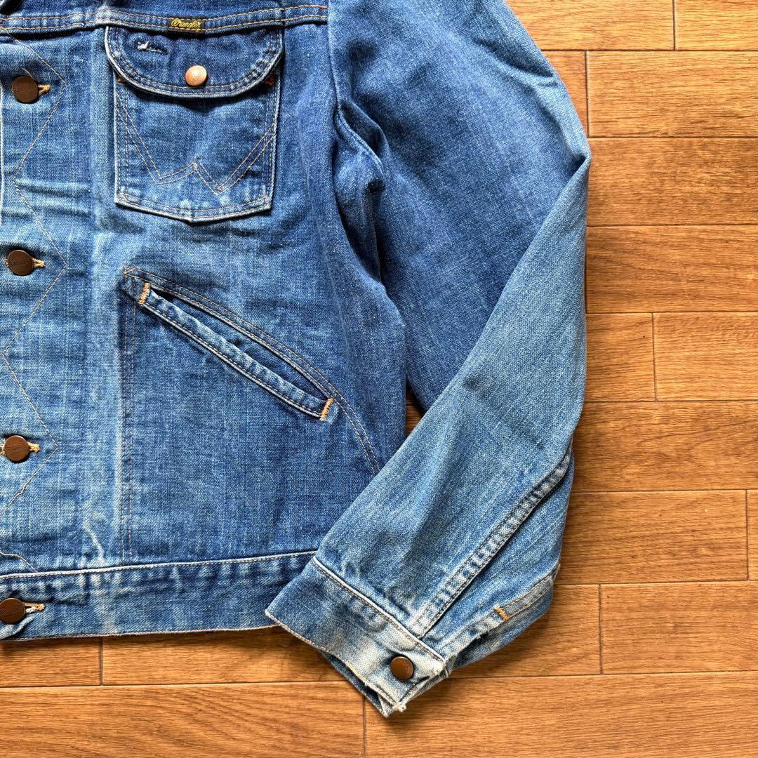 サイズ44◎ 80s WRANGLER ラングラー 126mj デニムジャケット