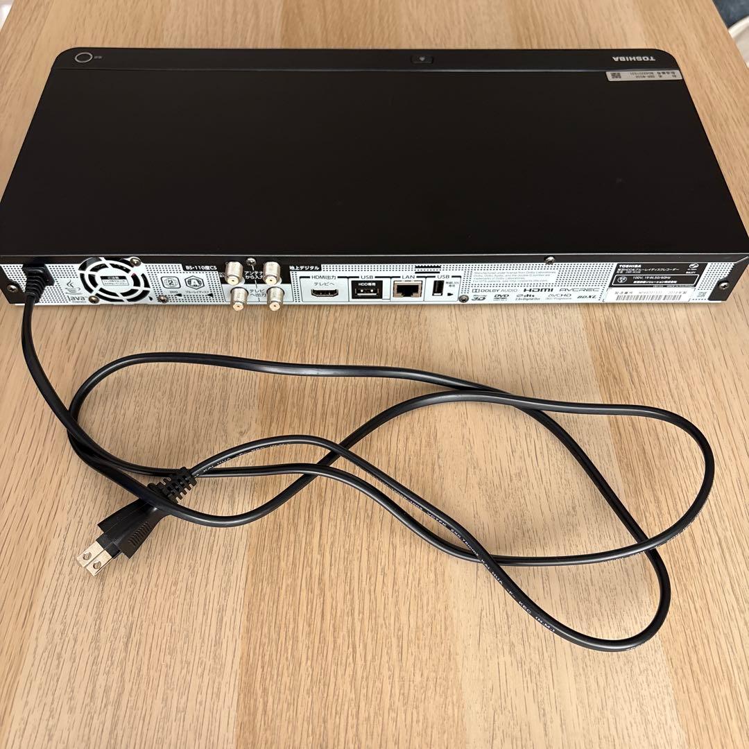 東芝ブルーレイディスクレコーダー REGZA DBR-W508 2018年製