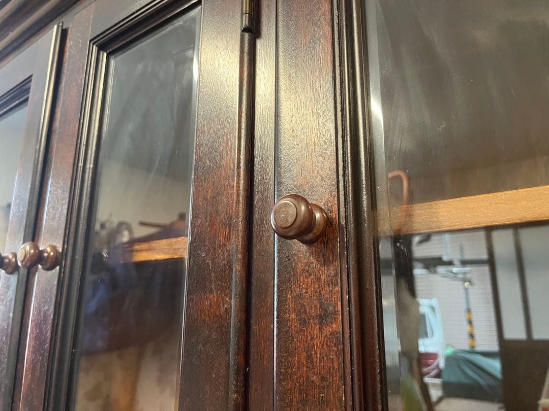 定価93万円◼️松本民芸家具 C型食器棚 カップボード キッチン収納 収納家具