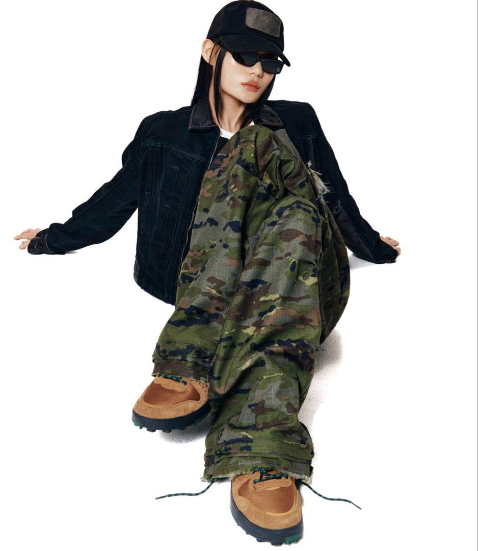 xlim EP.8 03 TROUSERS CAMOUFLAGE 迷彩　カモ柄