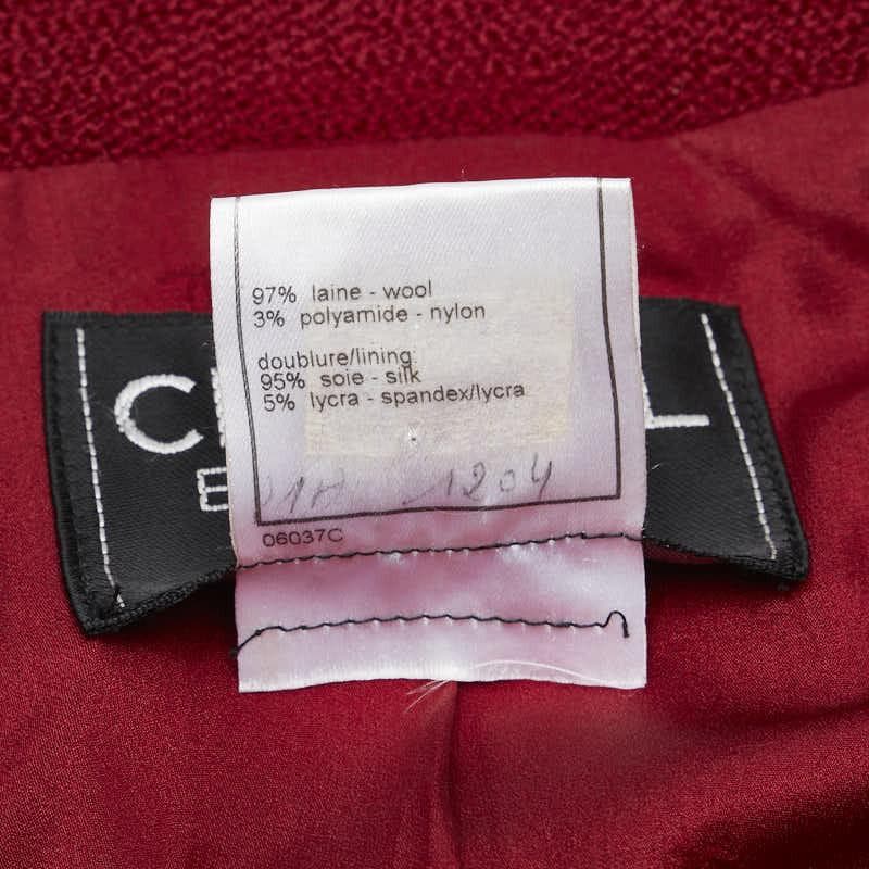 CHANEL シャネル ココマーク ジャケット コート サイズ 38 ウール