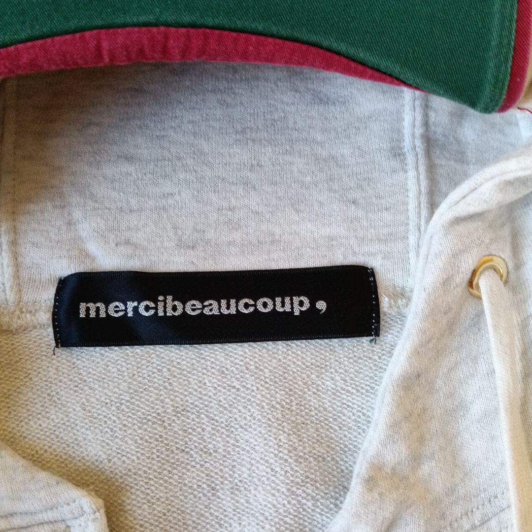 mercibeaucoup, 耳付き キャップフード パーカー サイズ1 日本製