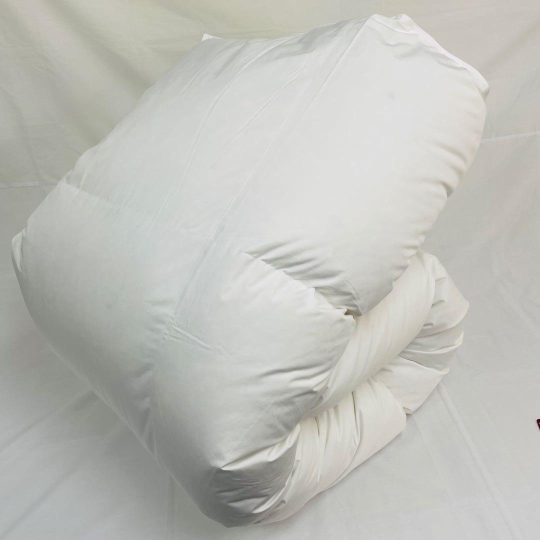 羽毛布団 ダブル ホワイトダック90%　日本製　エクセルゴールド