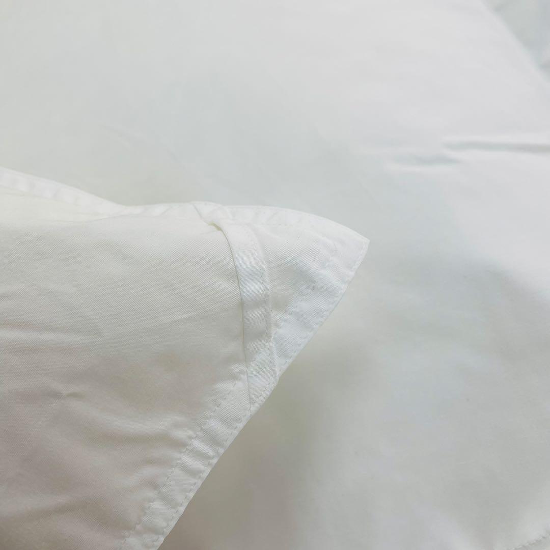 羽毛布団 ダブル ホワイトダック90%　日本製　エクセルゴールド