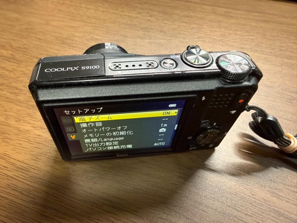 Nikon COOLPIX S9100 コンパクトデジタルカメラ ブラック