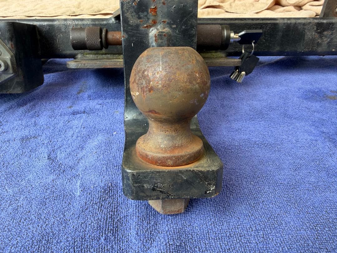 ランクル80 ヒッチメンバーアルミボート　トレーラー　ソレックス サントレックス