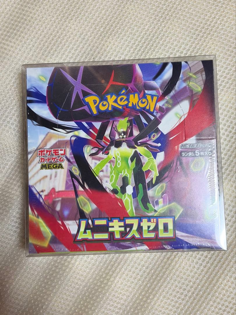 新品未開封　ポケモンカード　ムニキスゼロ　1BOXシュリンク付き