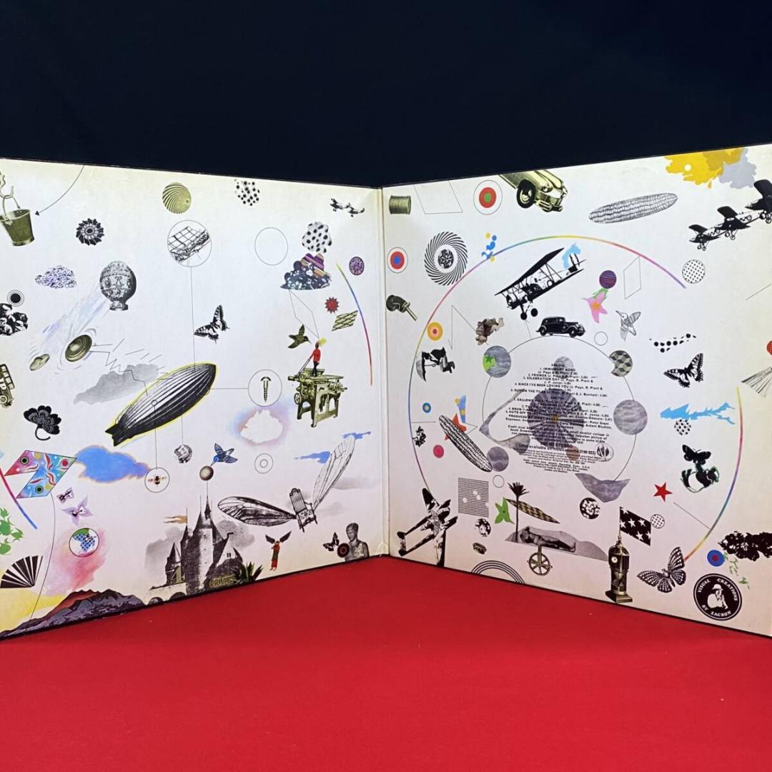 ★極レア！【UK完オリ/Grantラベル/マトA5:B5】レッド・ツェッペリン3