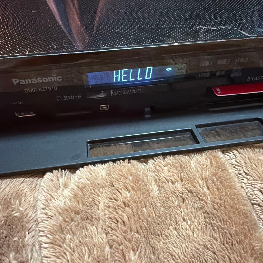 Panasonic ブルーレイ2TB DIGA DMR-BZT910動作確認済み
