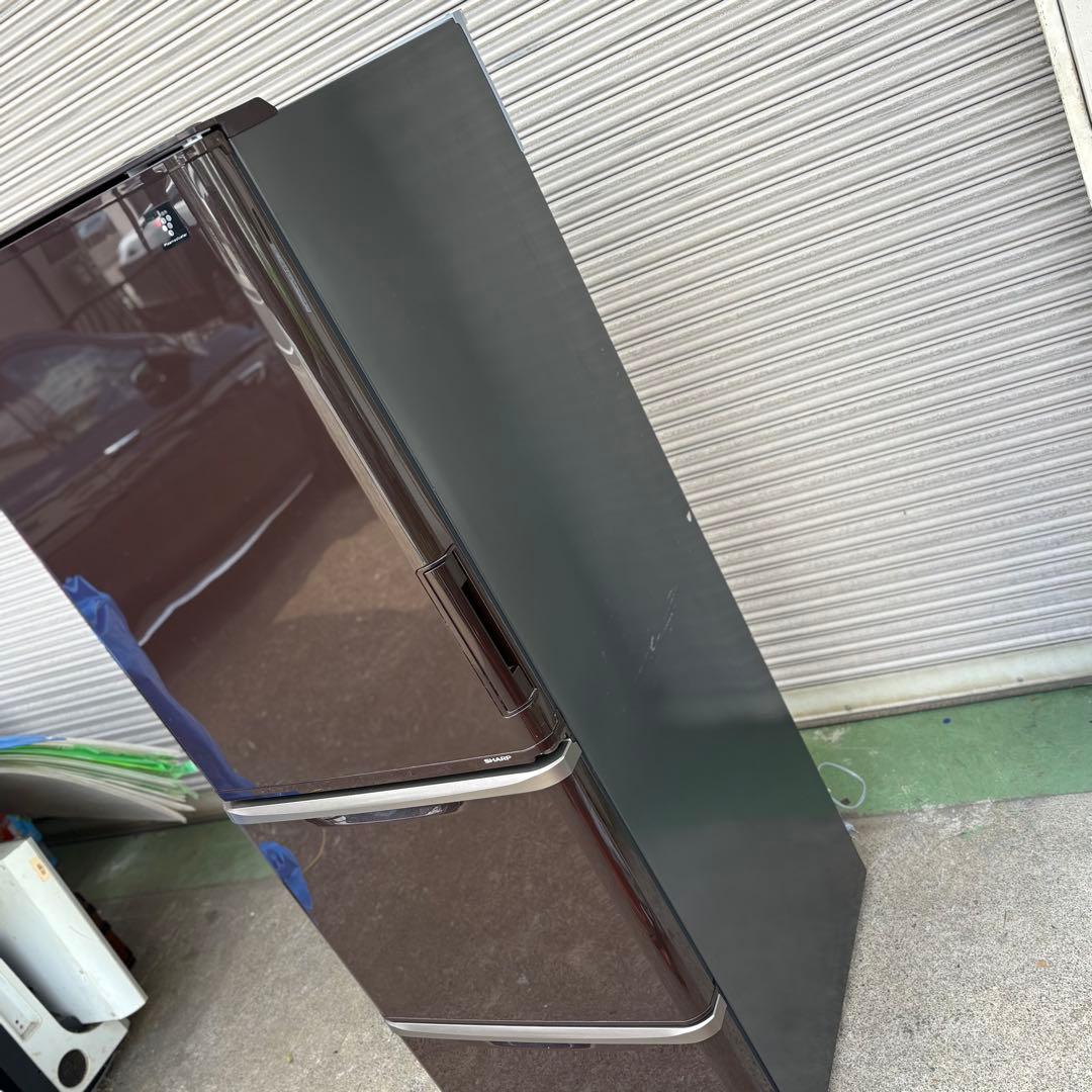 シャープ ノンフロン冷蔵庫 SJ-PW35A-T 2015年製 350L
