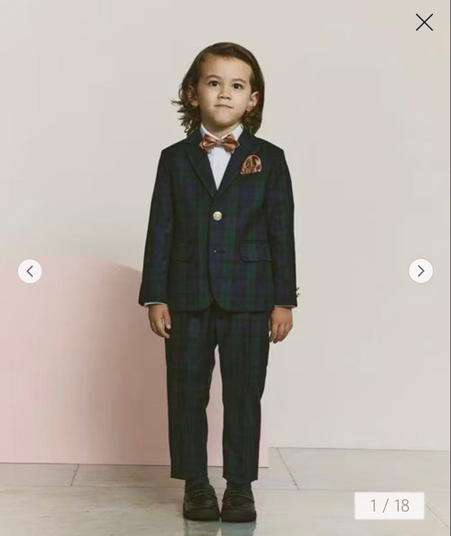 新品未使用　greenlabelrelaxing フォーマルスーツ　入学式