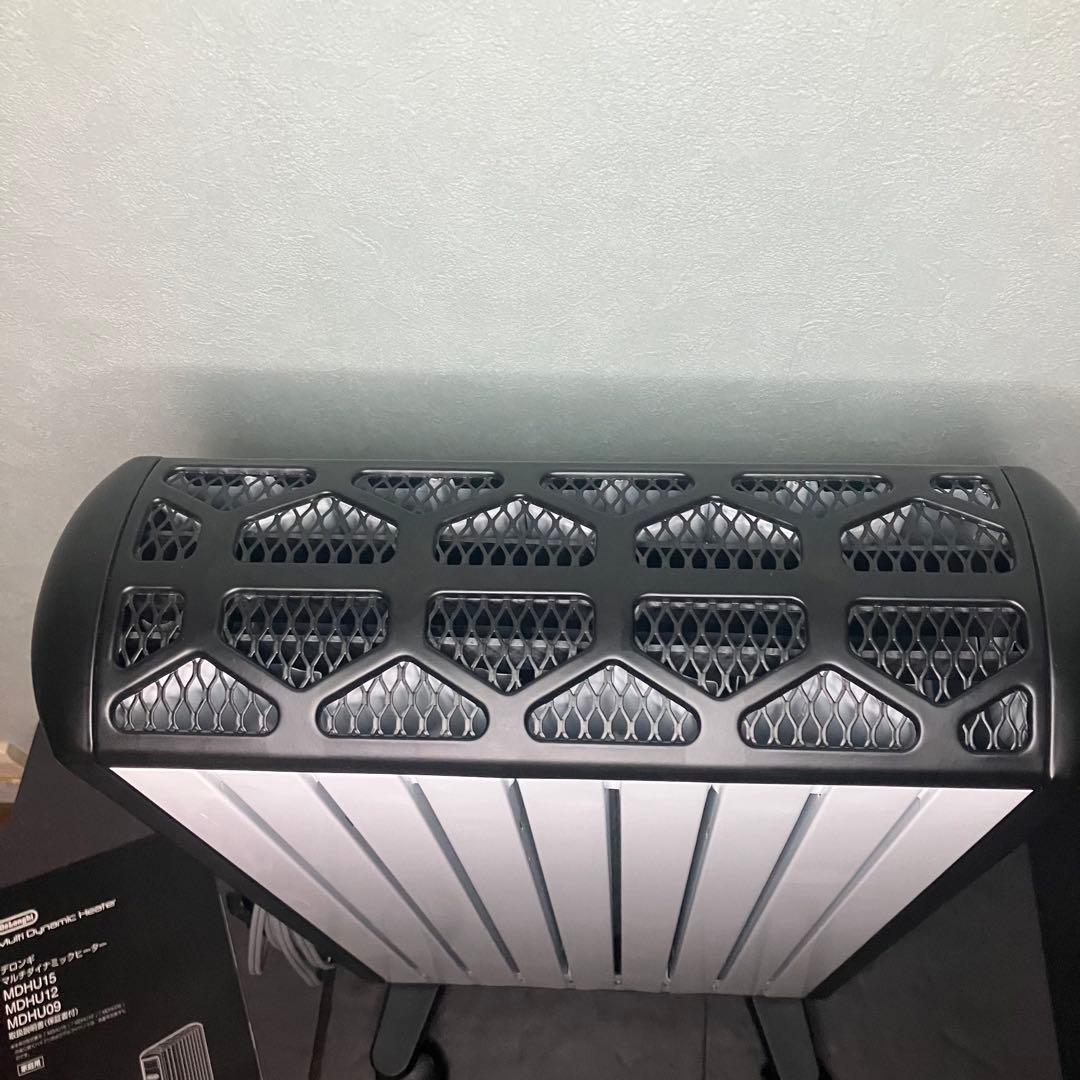 デロンギ　マルチダイナミックヒーター　MDHU12-BK リモコン付属