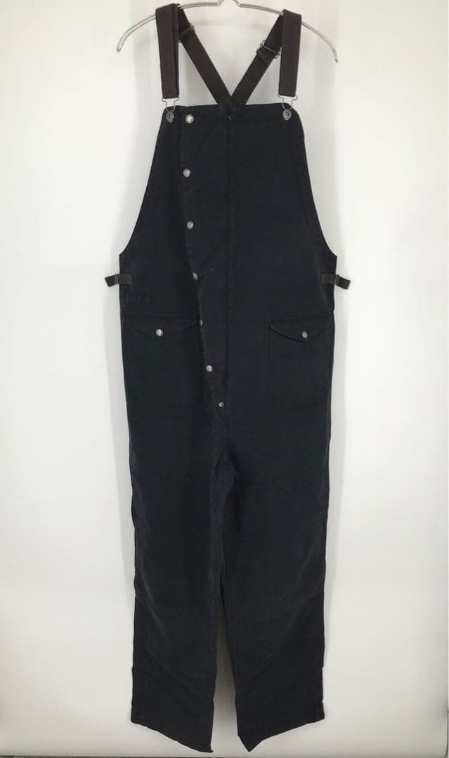 アットダーティー　オーバーオール　XL　オールインワン　つなぎ　ブラック