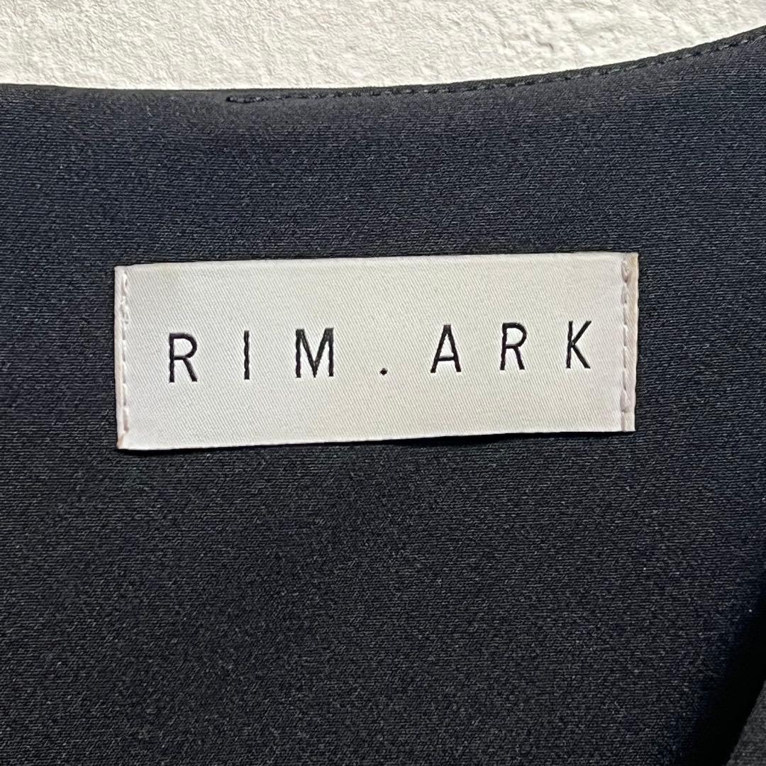 rim.ark Shoulder tuck long dress ブラック 38