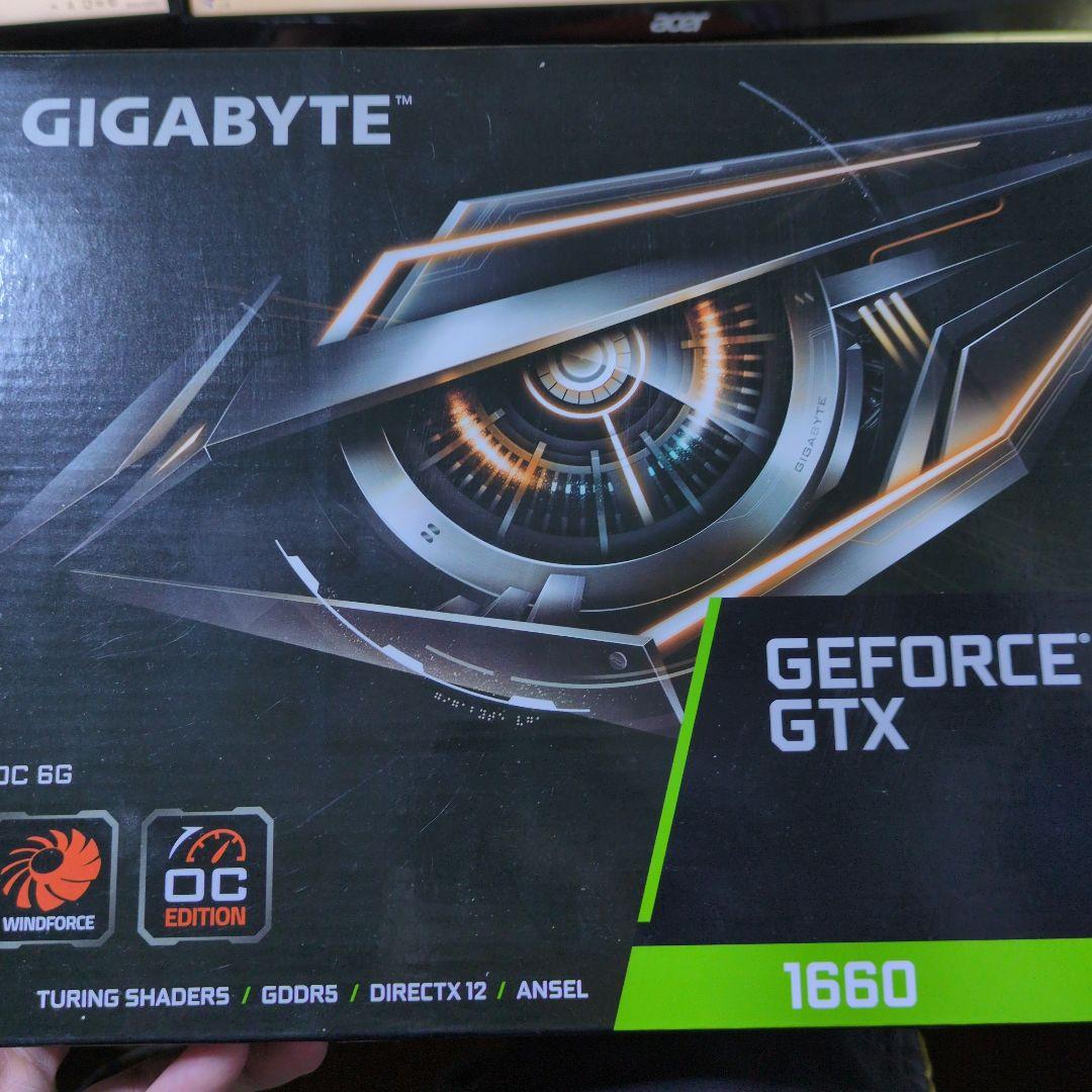 グラフィックボード・グラボ・ビデオカード GIGABYTE GEFORCE GTX 1660 OC 6G
