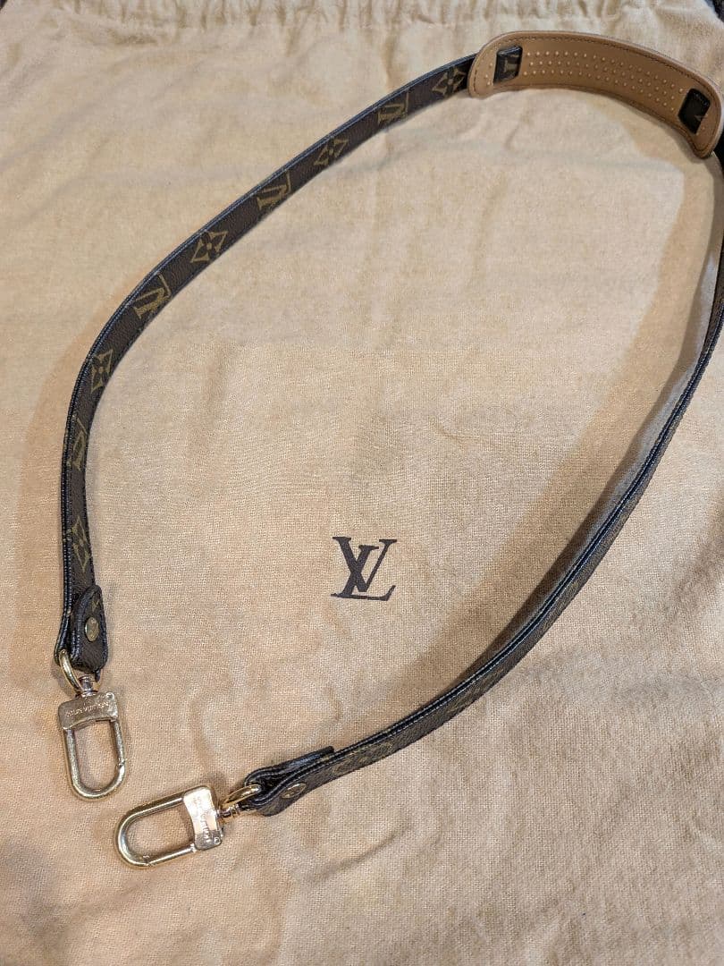 Louis Vuitton モノグラム レザーショルダーストラップ▲△