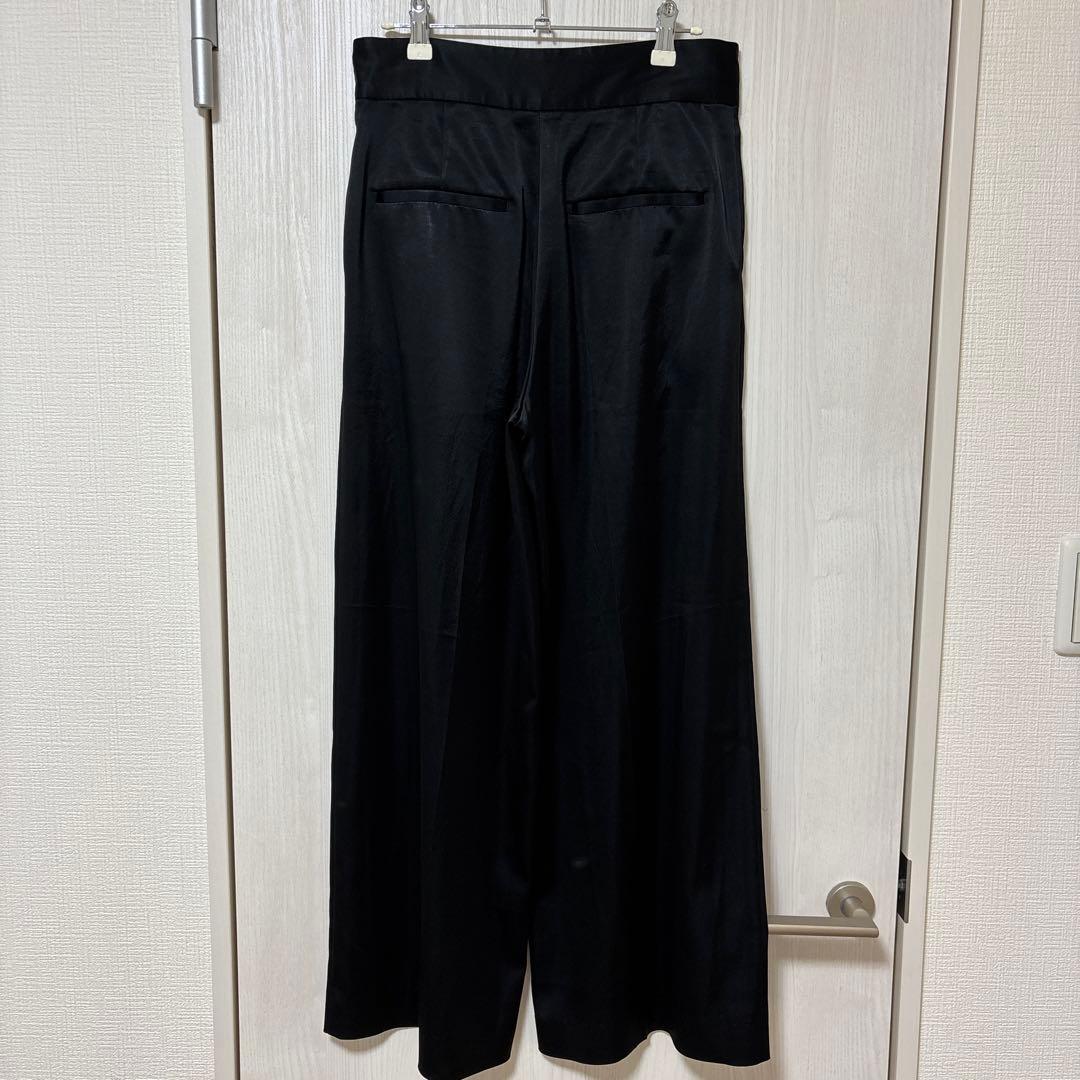 AP STUDIO サテンタックパンツ