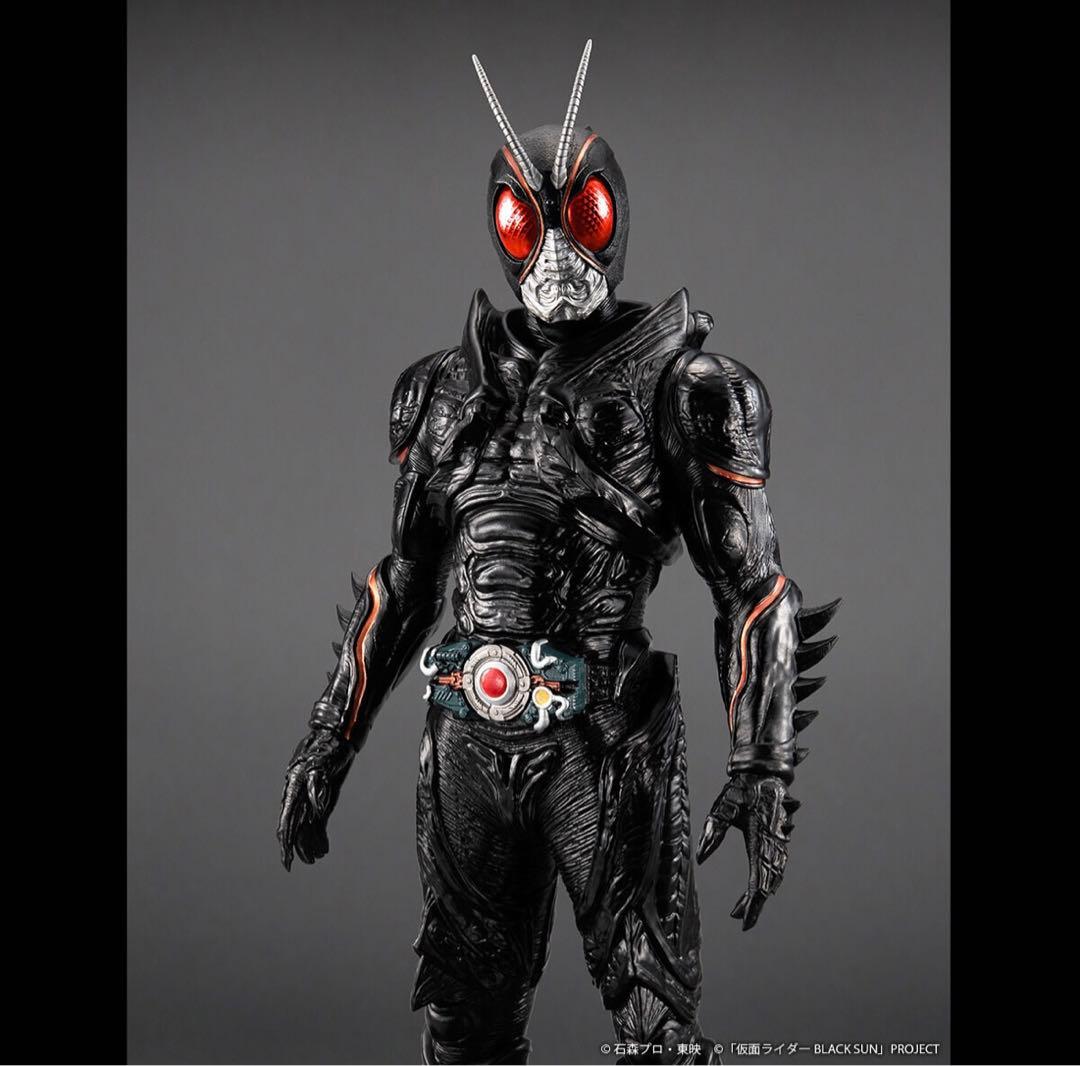 H*Y様 ジャンボソフビフィギュア　仮面ライダーBLACK SUN　対決セット