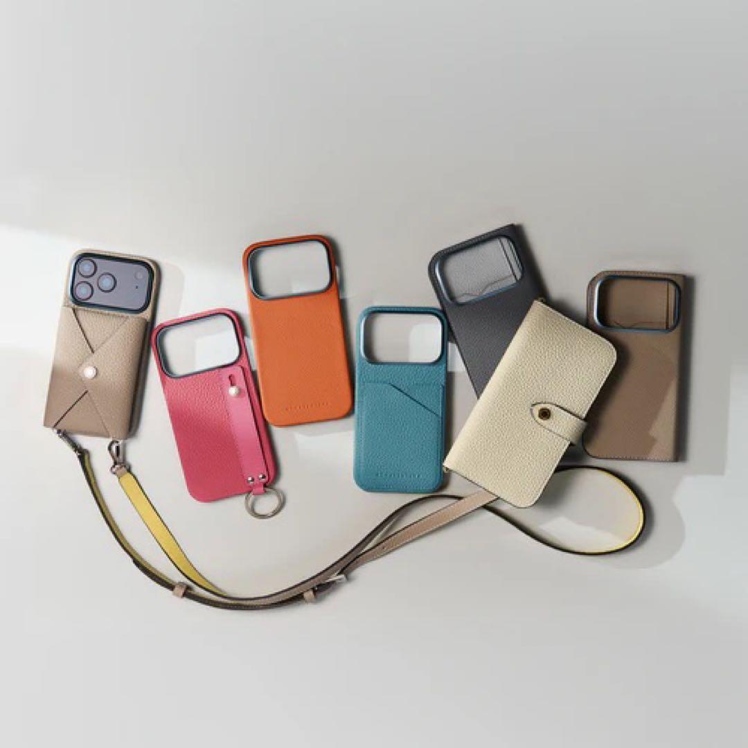 完売品✨ボナベンチュラ iPhone17pro Max ケース　ノービレレザー