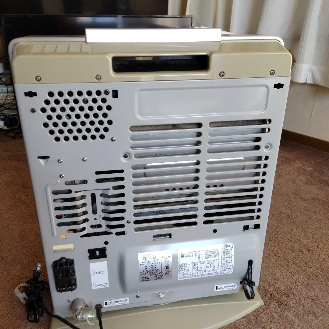 リンナイ　RC-J4001NP-1都市ガス　ファンヒータープラズマクラスター付