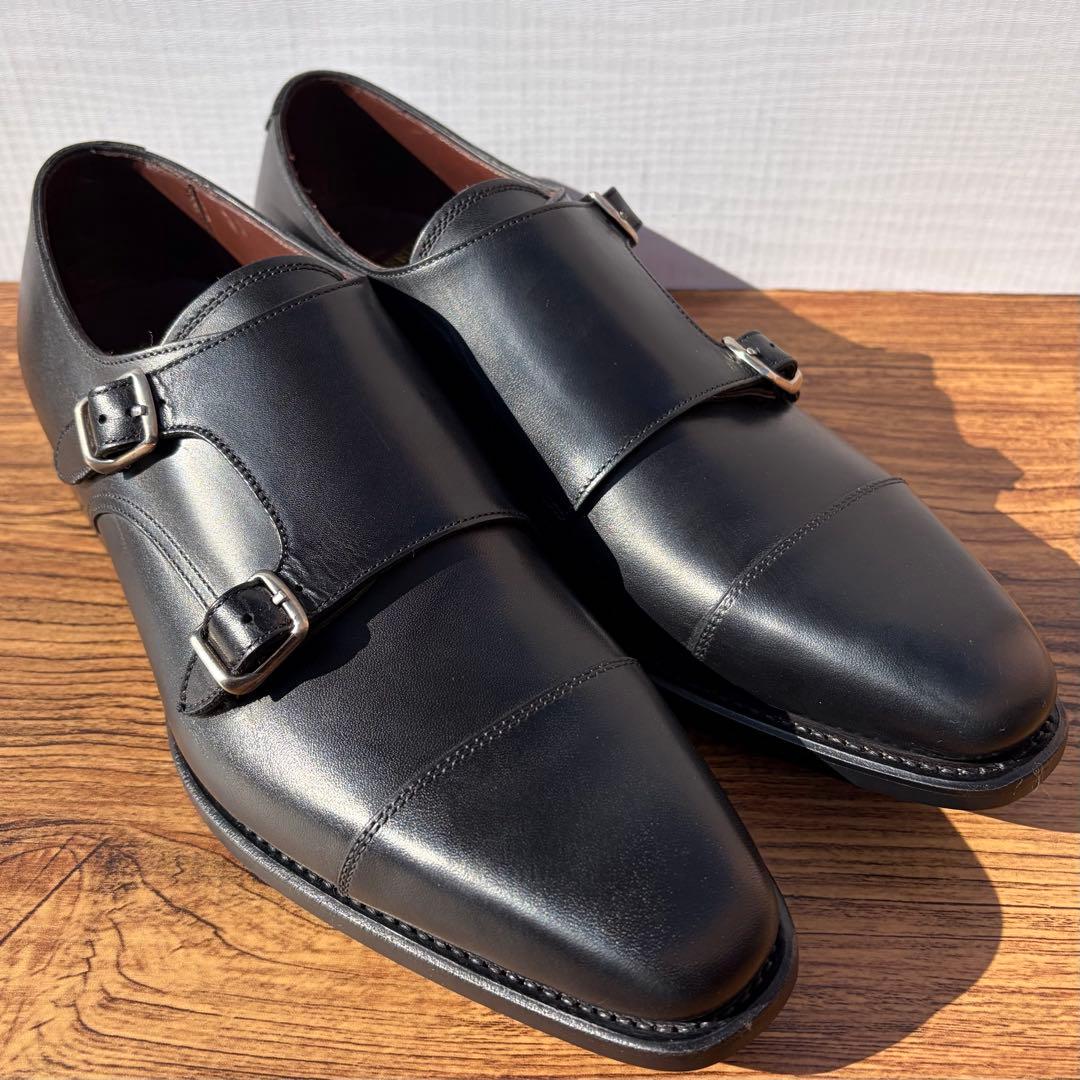 【展示品】ユニオンインペリアル ダブルモンクストラップ US8 ブラック