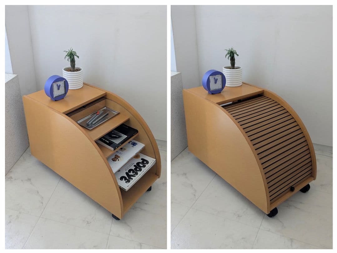 90s vintage キャビネット サイドテーブル マガジンラック