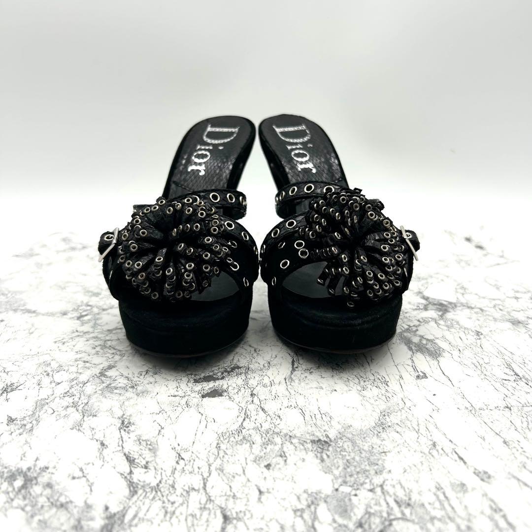 美品✨ Dior ミュール パイソン ベルト