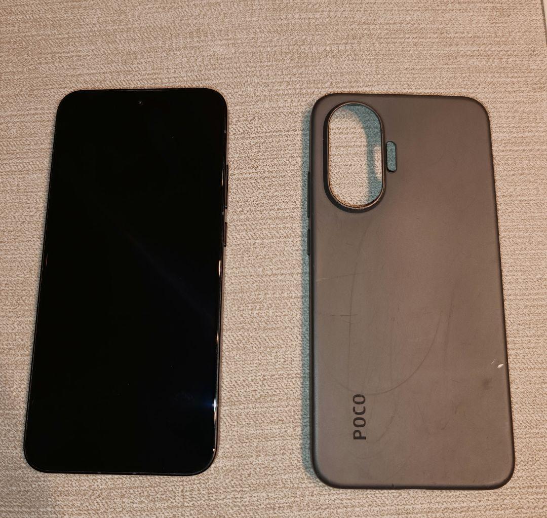 ​【美品】POCO F7 12GB/256GB ブラック 国内版 SIMフリー