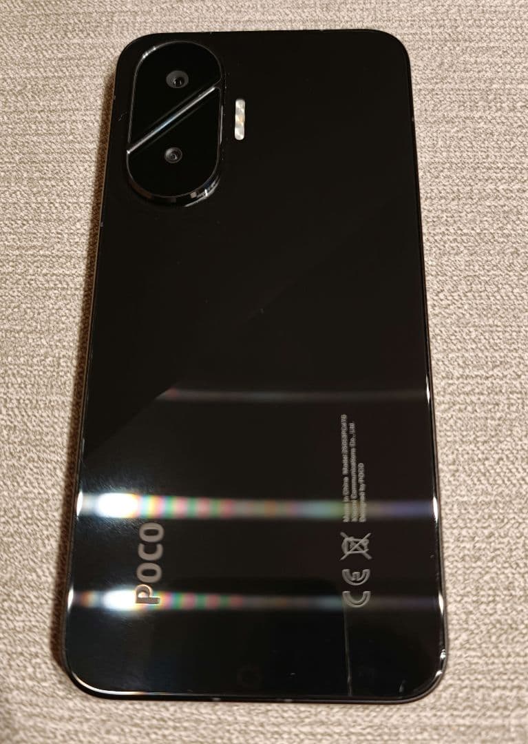 ​【美品】POCO F7 12GB/256GB ブラック 国内版 SIMフリー