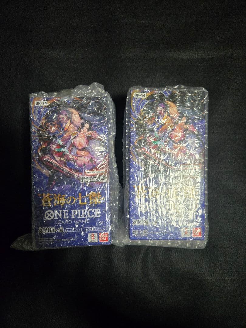 ONE PIECE トレーディングカード 蒼海の七傑　新品未使用　2Box