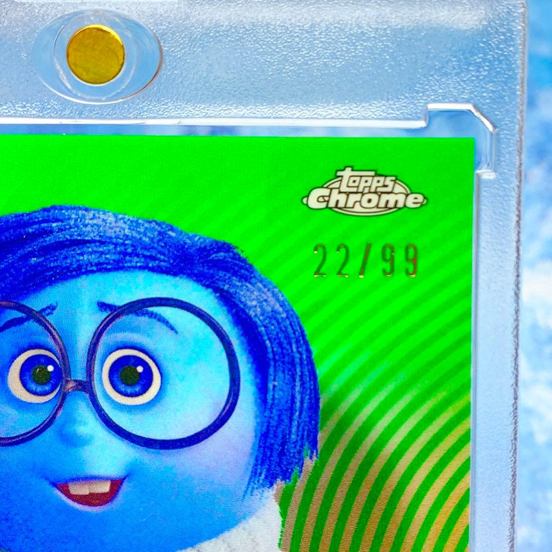 99シリ【カナシミ】直筆サイン　インサイドヘッド　TOPPS　Disney